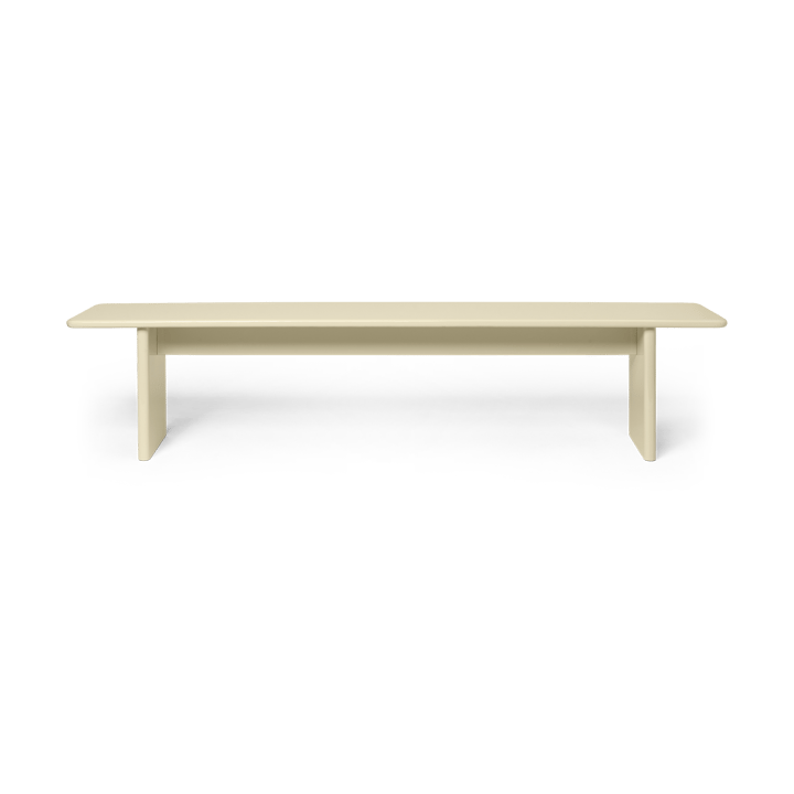 Ławka Rink 200 cm - Eggshell - Ferm Living