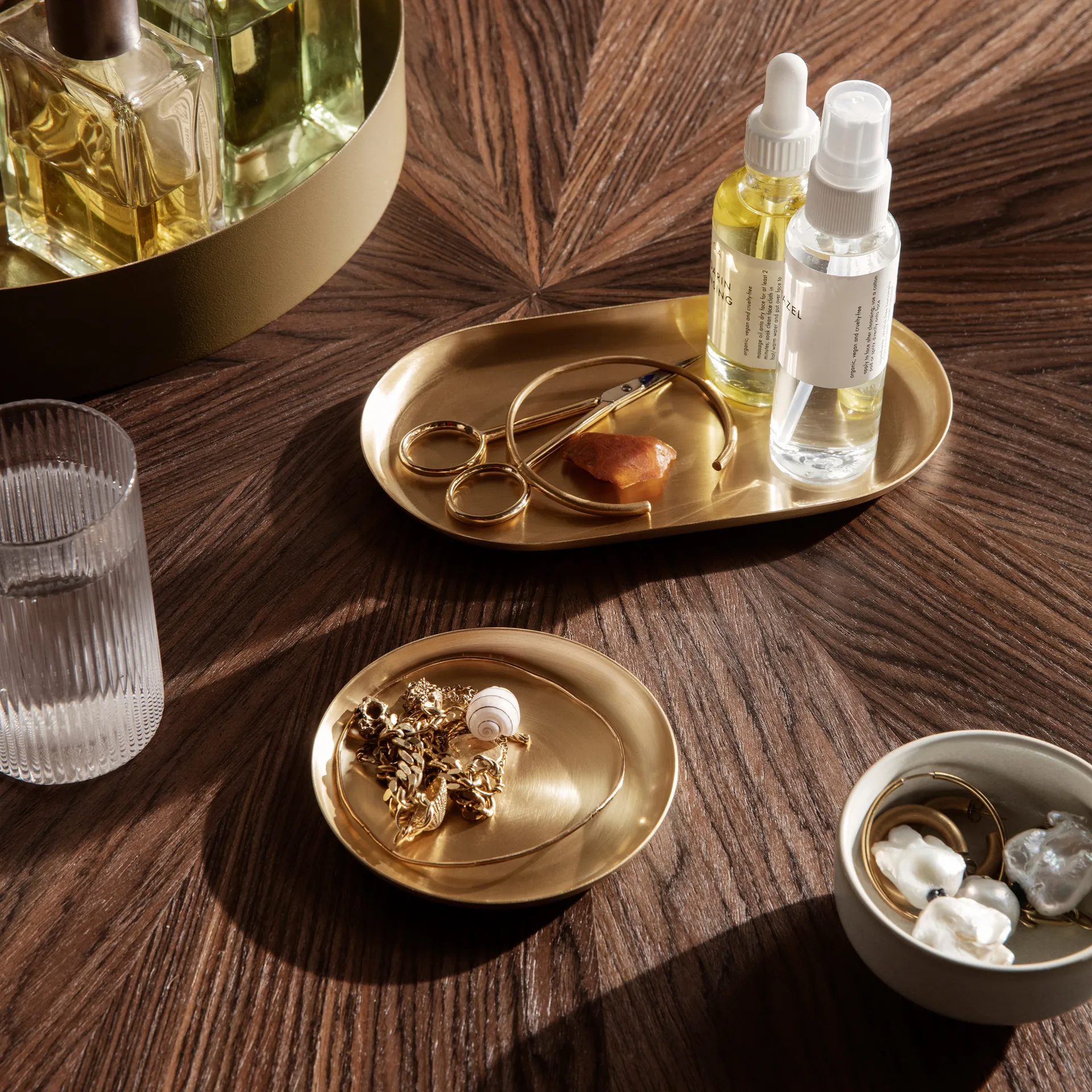 Basho taca Ø9.5 cm, brass Ferm Living