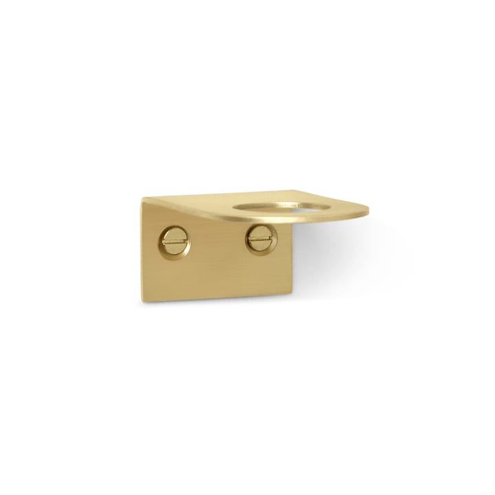 Basho wieszak ścienny - brass - Ferm Living