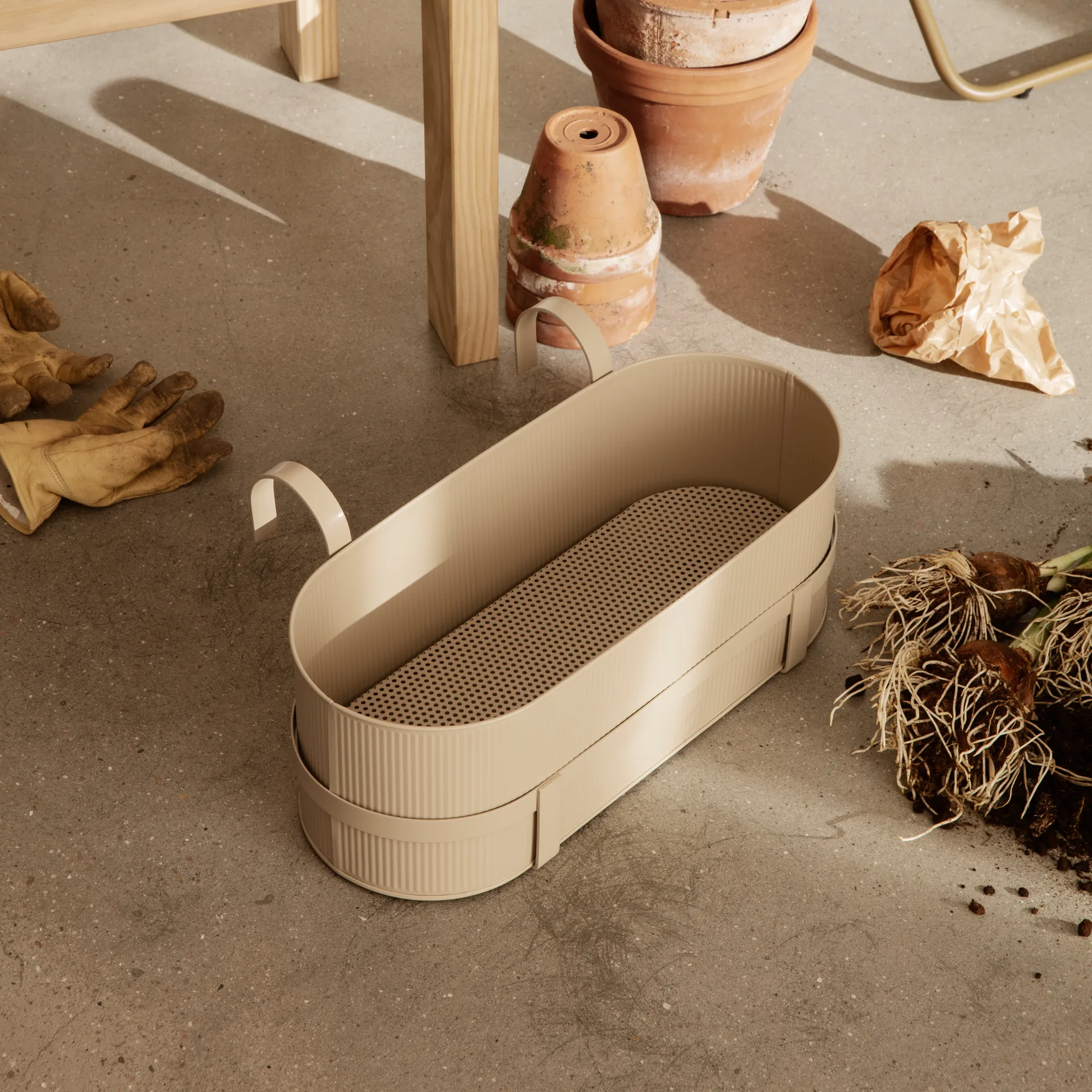 Bau balkonowy pojemnik na rośliny, cashmere Ferm Living