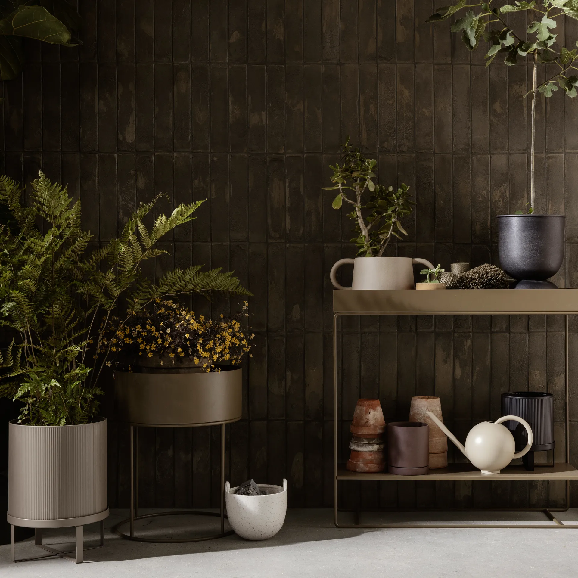 Bau doniczka, duża Ø28 cm, Beżowa Ferm Living