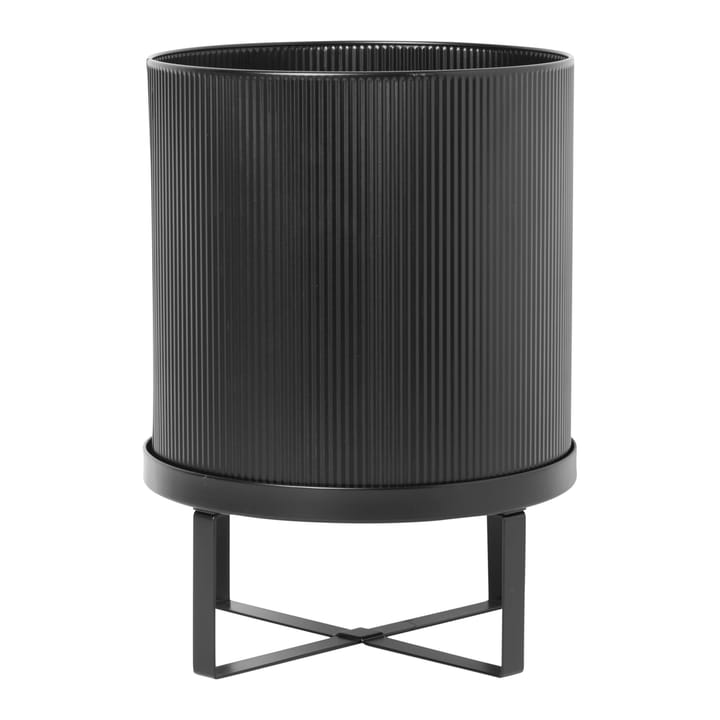Bau doniczka, duża Ø28 cm - Czarna - Ferm Living