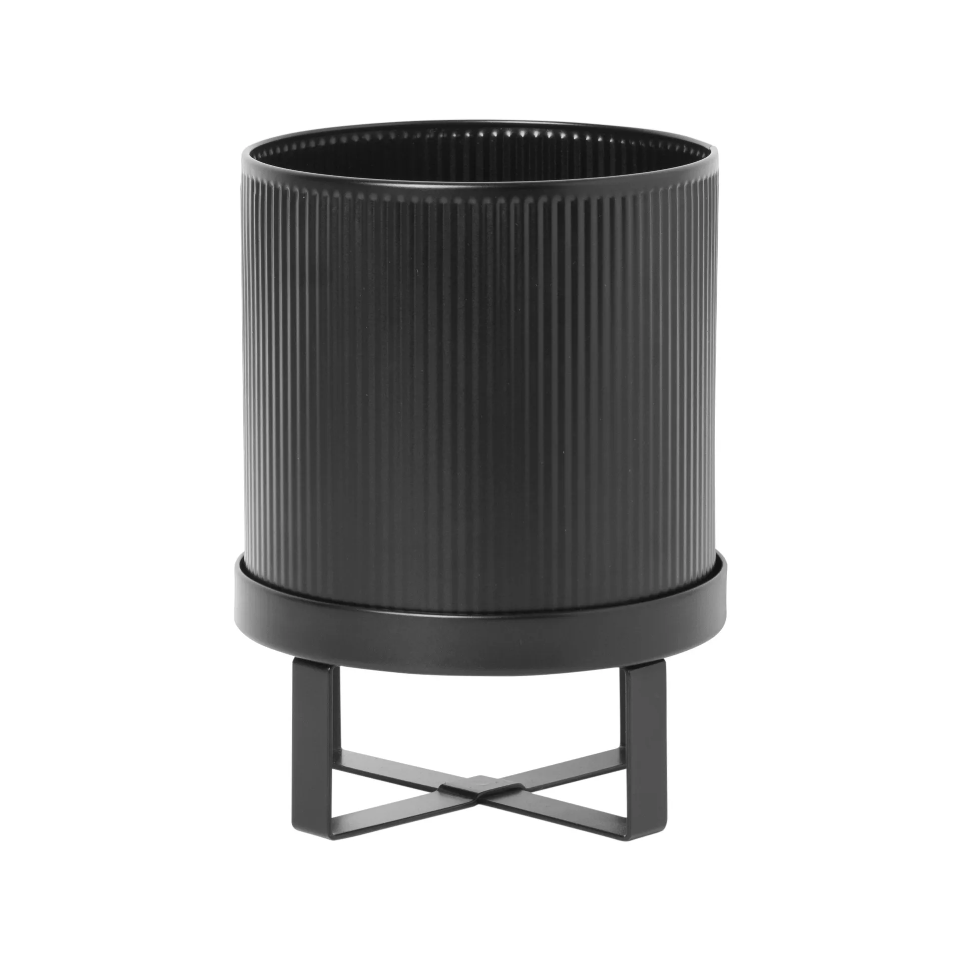 Bau doniczka, mała Ø18 cm, Black Ferm Living