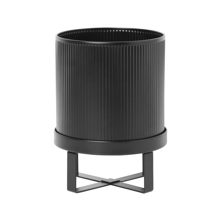 Bau doniczka, mała Ø18 cm - Black - Ferm Living