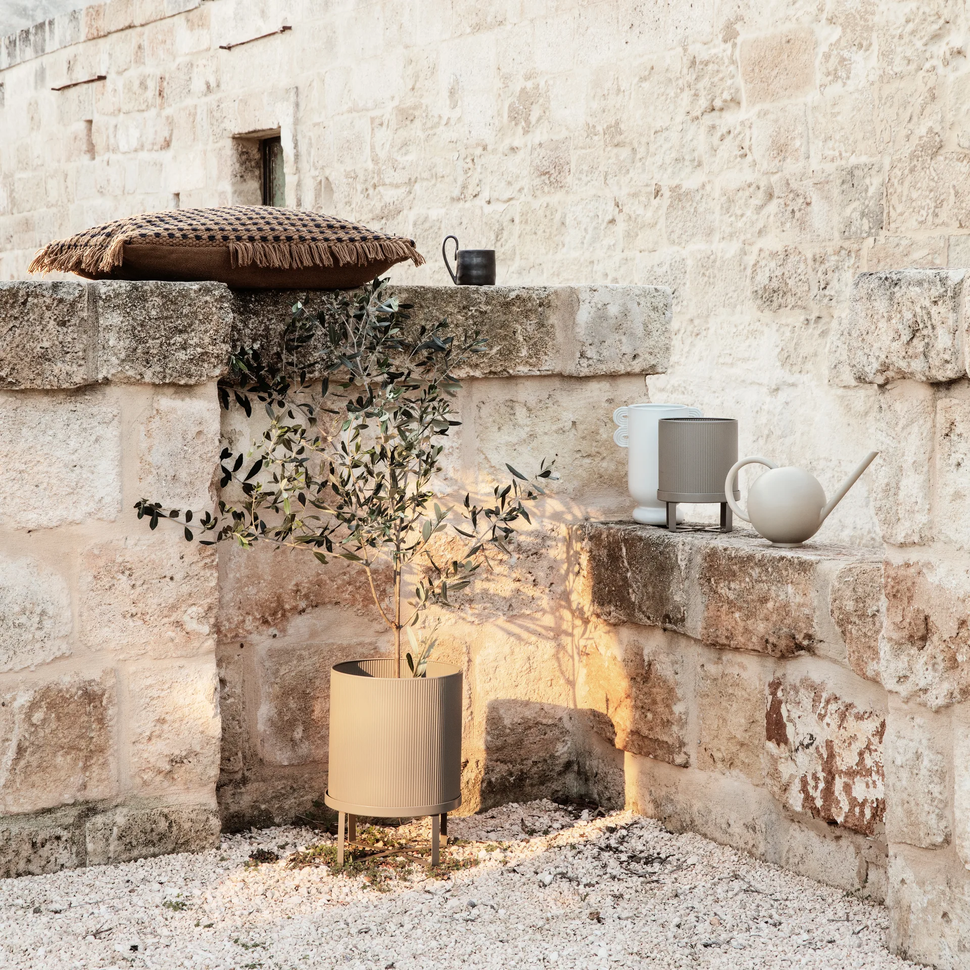 Bau doniczka, mała Ø18 cm, cashmere Ferm Living