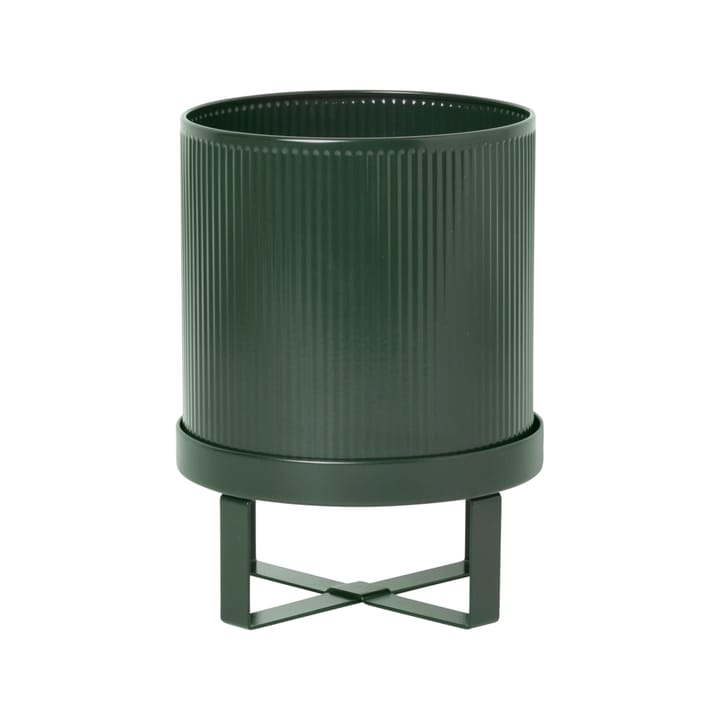 Bau doniczka, mała Ø18 cm - Dark green - Ferm Living
