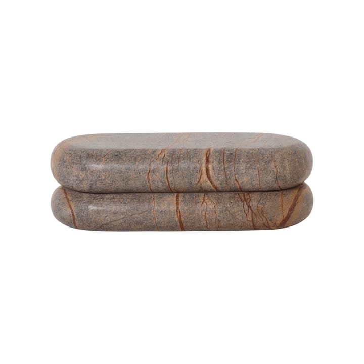 Bendum pojemnik do przechowywania, marmur - brown marble - Ferm Living