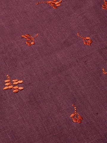 Bieżnik Baies 40x180 cm - Ciemne winogrono-picante - Ferm Living