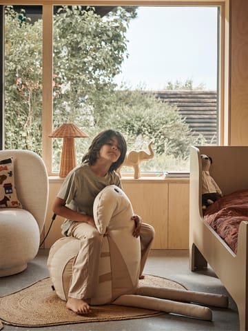 Birdy bean bag - Naturalny - kremowy - Ferm Living