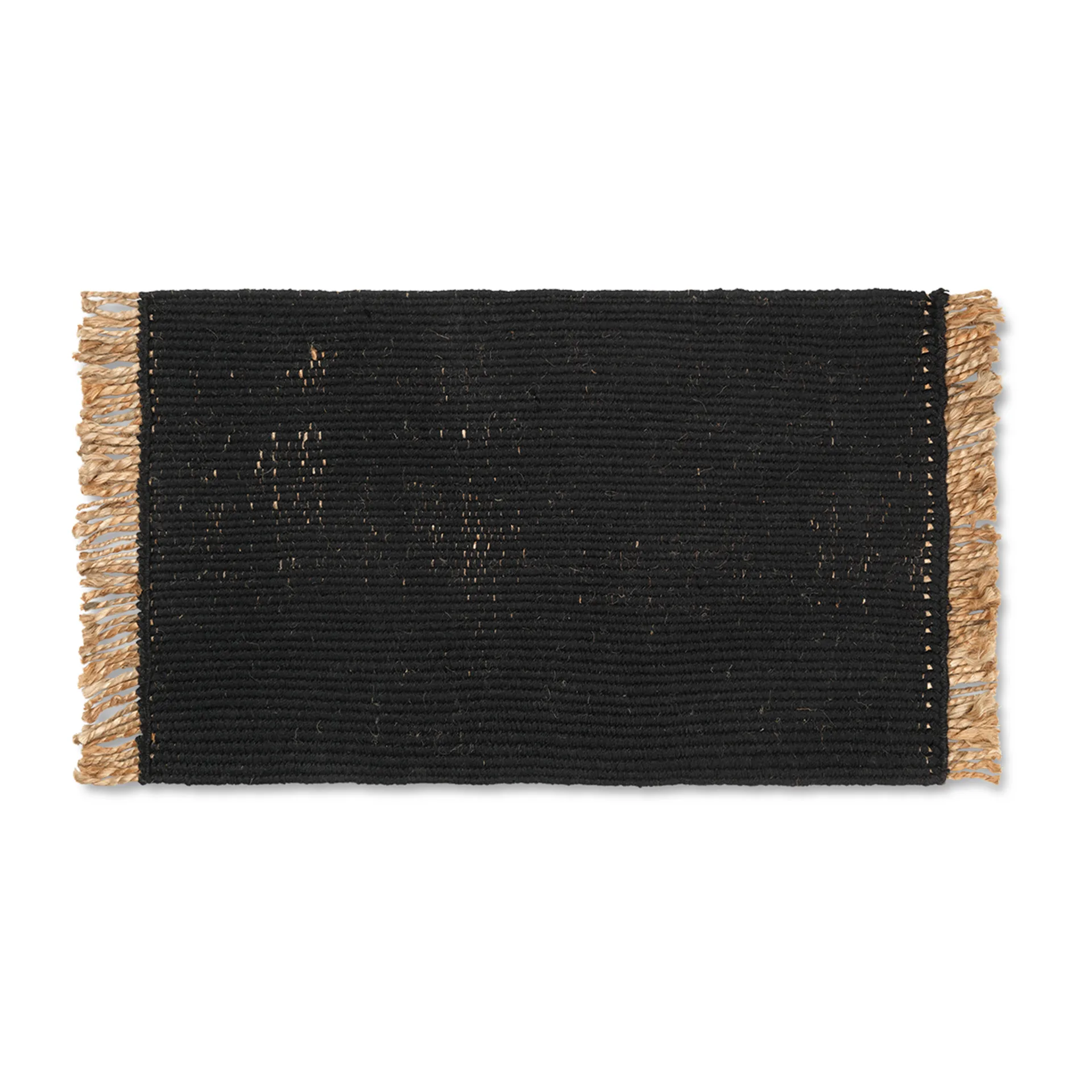 Blid wycieraczka 50x80 cm, Black-natural Ferm Living