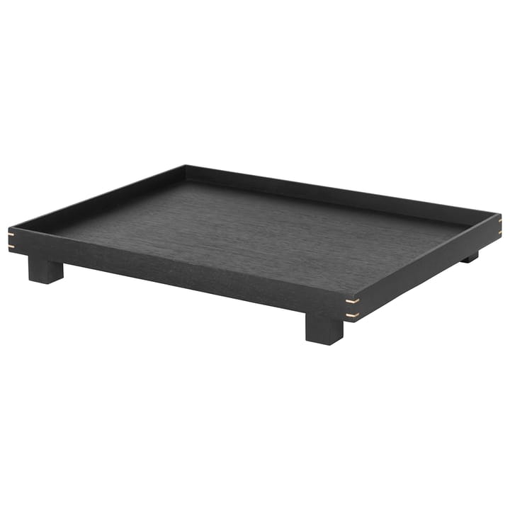 Bon drewniana taca duża, black-stained oak Ferm Living