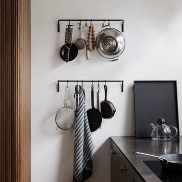 Bon drewniana taca duża - black-stained oak - Ferm Living