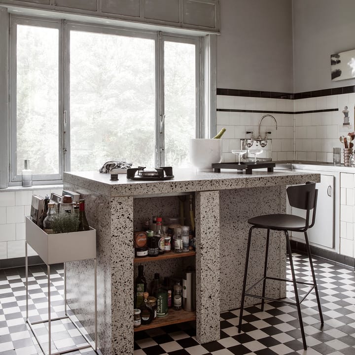 Bon drewniana taca mała, black-stained oak Ferm Living