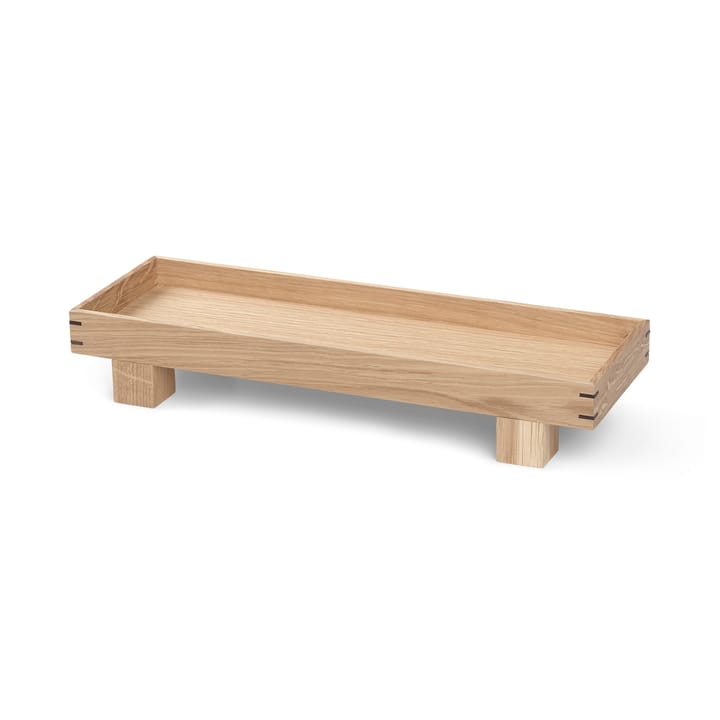 Bon drewniana taca X mała - dąb - Ferm Living