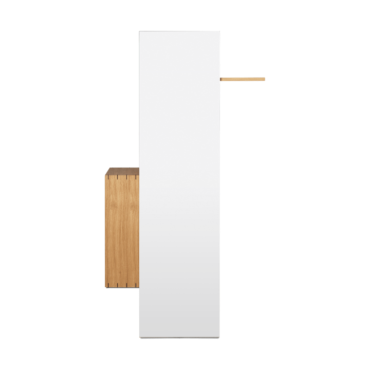 Bon hallway cabinet wieszak z lustrem, Oiled Oak Ferm Living