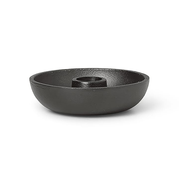 Bowl świecznik Ø10 cm - Blackened aluminium - Ferm LIVING