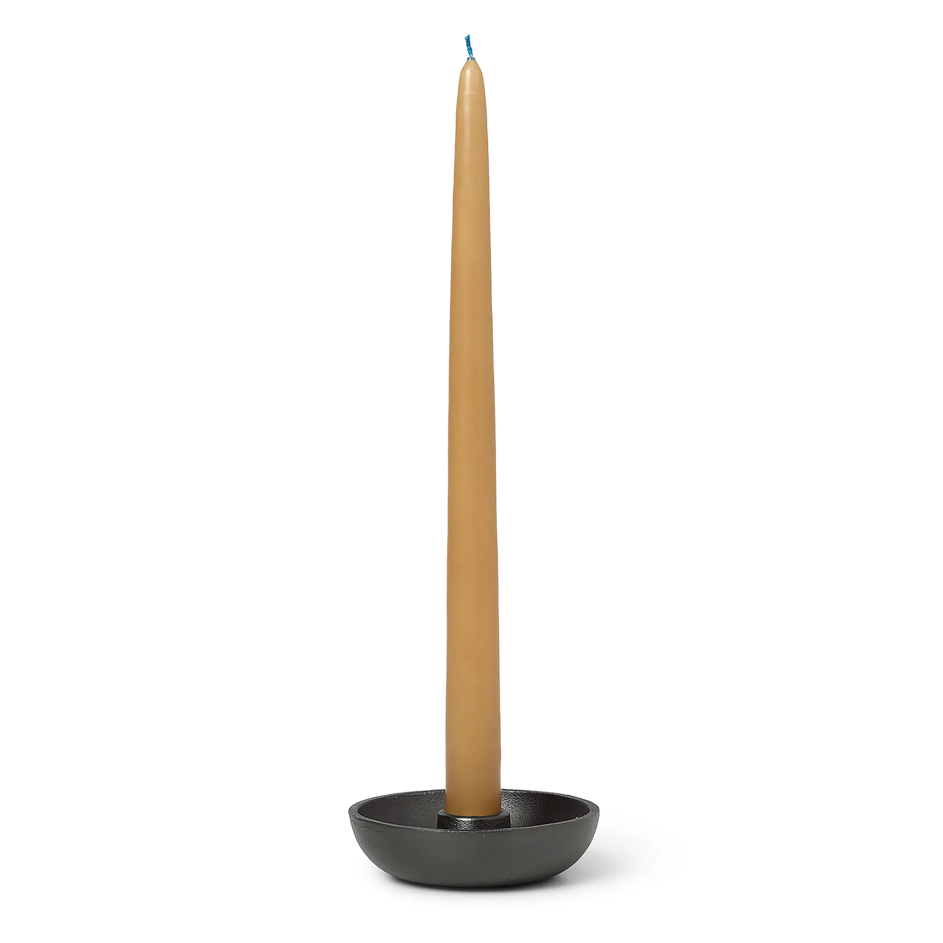 Bowl świecznik Ø10 cm, Blackened aluminium Ferm Living