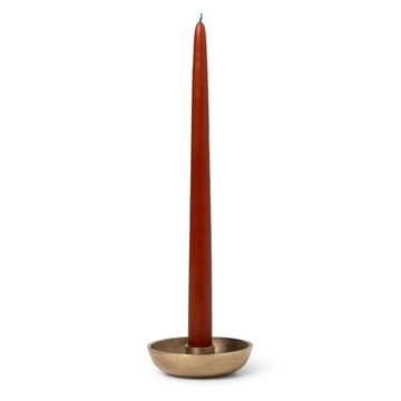 Bowl świecznik Ø10 cm - mosiądz - ferm LIVING