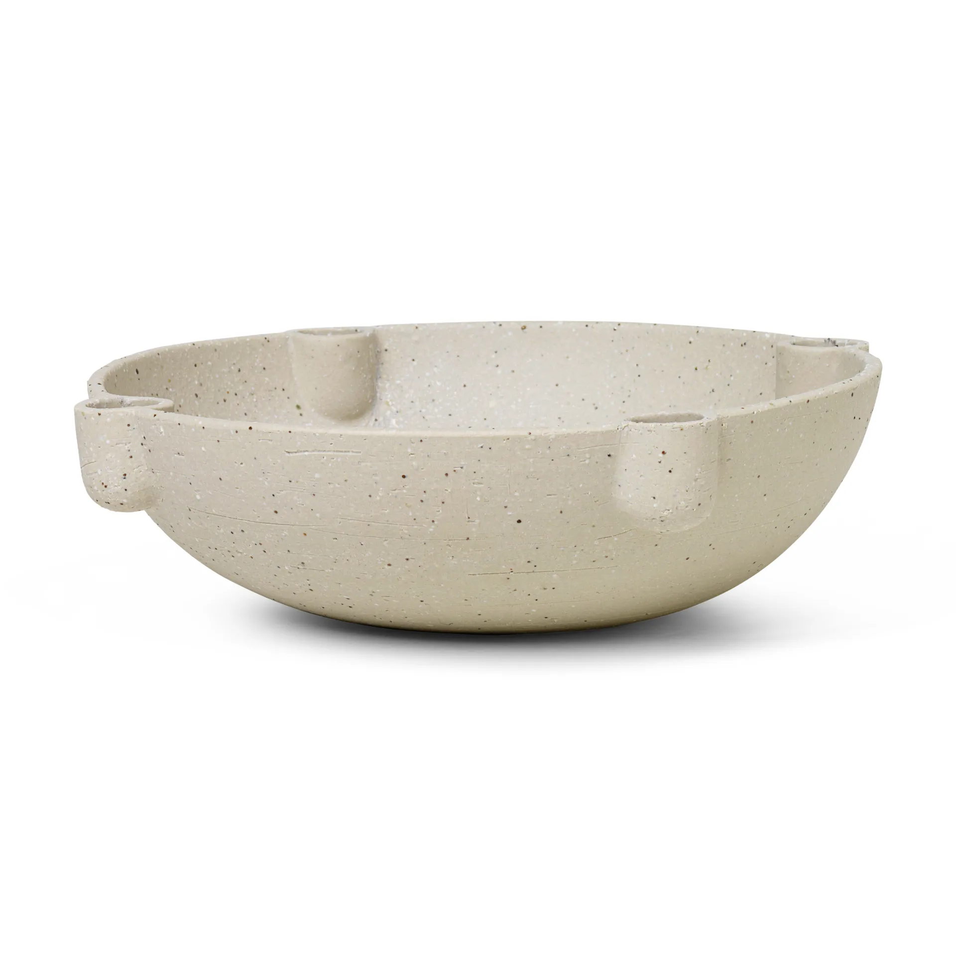 Bowl świecznik adwentowy ceramika large Ø27 cm,  Ferm Living
