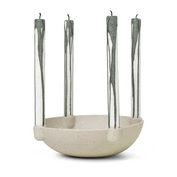 Bowl świecznik adwentowy ceramika large Ø27 cm - Ferm Living