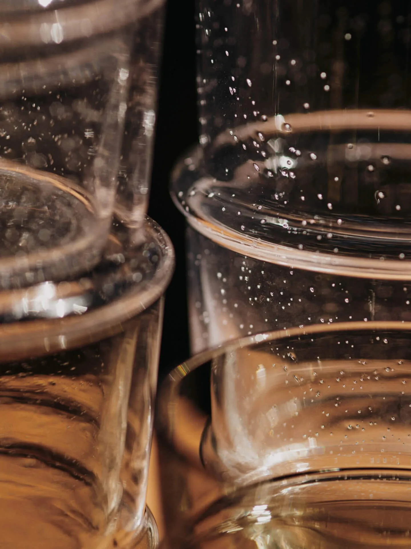Boya niskie szklanki do napojów 300 ml, zestaw 2 sztuk, Przezroczysty Ferm Living