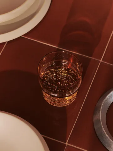 Boya niskie szklanki do napojów 300 ml, zestaw 2 sztuk - Yellow - Ferm Living