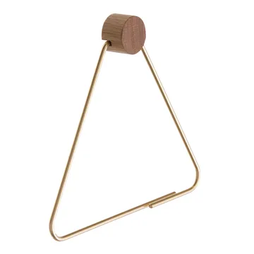 Brass uchwyt na papier toaletowy - 17.5x15 cm - Ferm Living