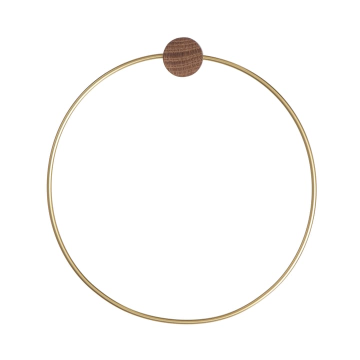 Brass uchwyt na ręczniki  - Ø 20.5 cm - Ferm LIVING
