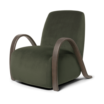 Buur lounge chair Rich Velvet - Sosna - Ferm Living