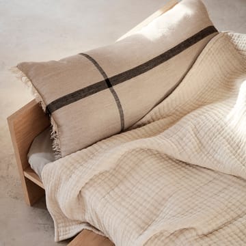 Calm poduszka camel-black - 38x88 cm - Ferm Living