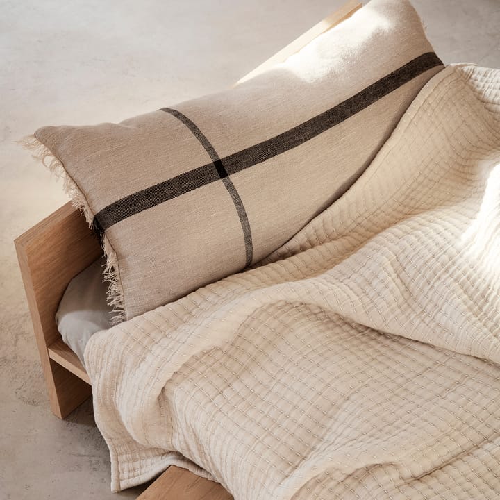 Calm poduszka camel-black, 38x88 cm Ferm Living