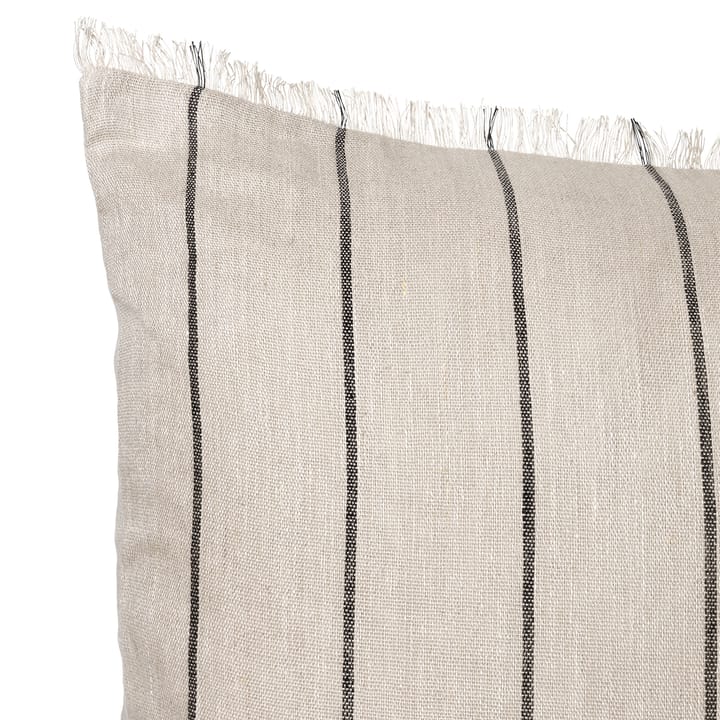Calm poduszka camel-black, 78x78 cm Ferm Living