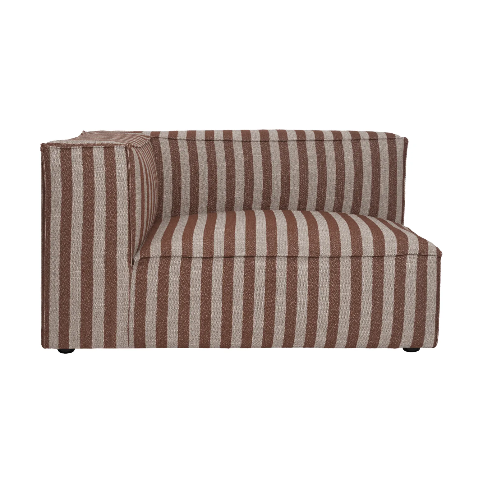 Catena moduł sofy, Podłokietnik lewy, L400 Louisiana, Sand-Chocolate Ferm Living