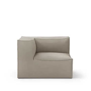 Catena modul sofa - tkanina cotton linen Natural, connect corner 200 - Ferm Living