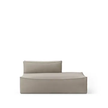 Catena modul sofa - tkanina cotton linen Natural, open end r 301 - Ferm Living