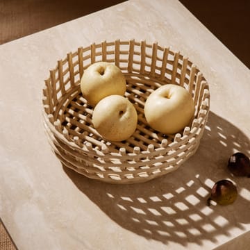 Ceramic pleciona miska - cashmere - Ferm Living