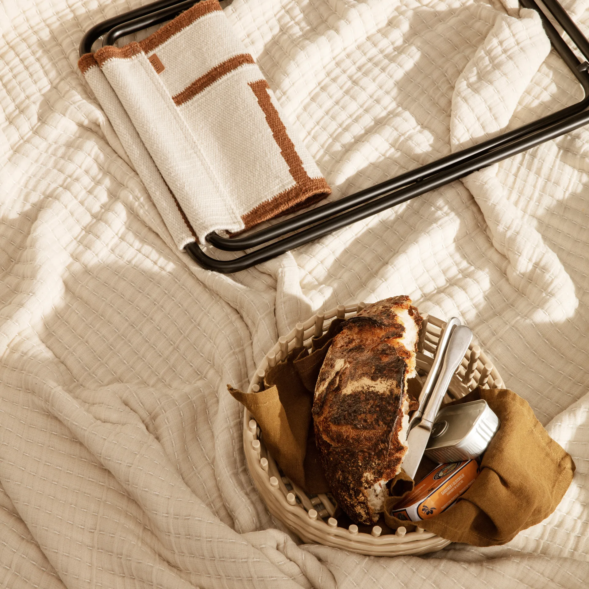 Ceramic pleciona miska, cashmere Ferm Living