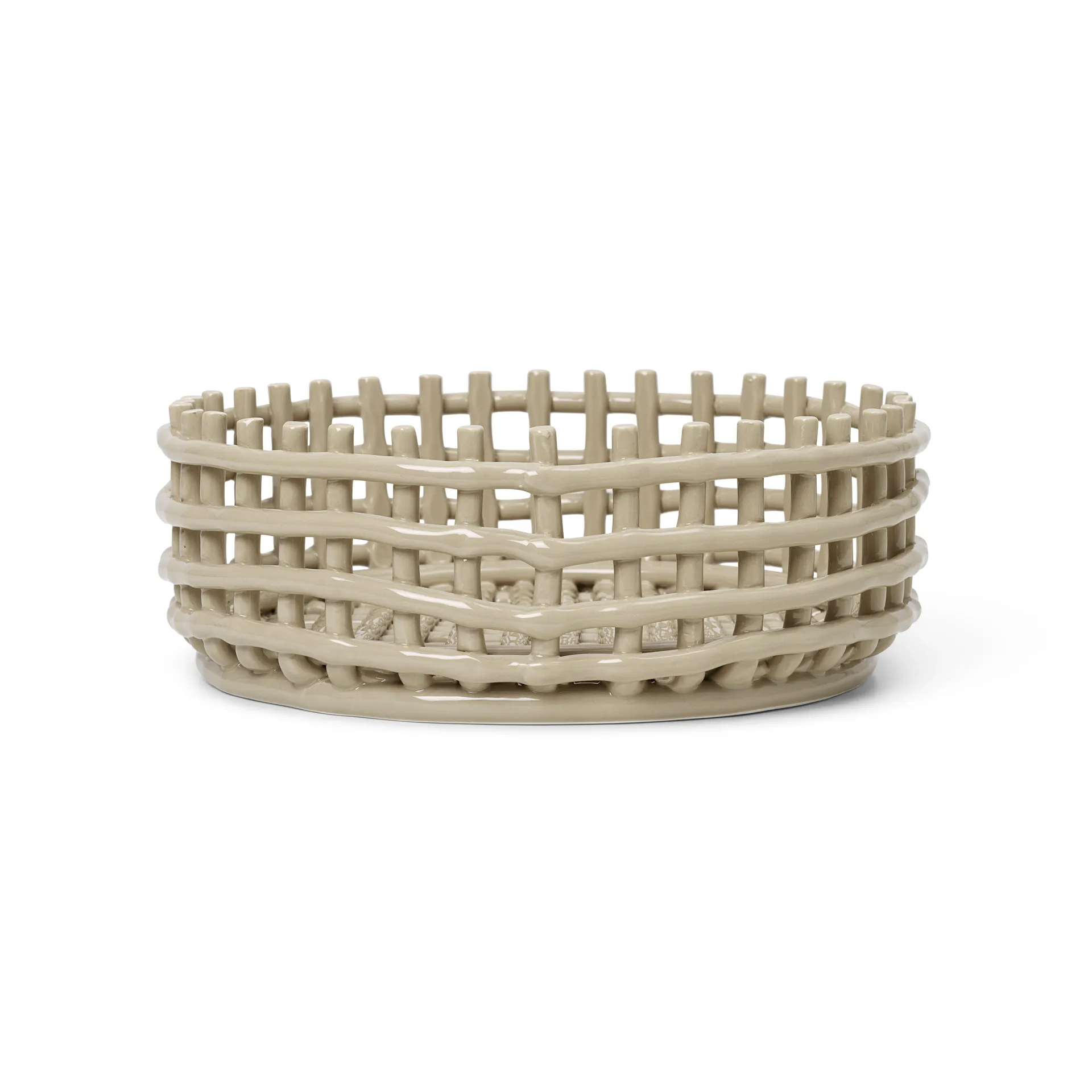 Ceramic pleciona miska, cashmere Ferm Living