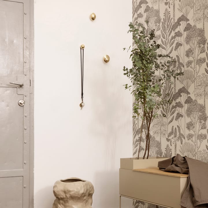 Chanterelle wieszak - brass - ferm LIVING