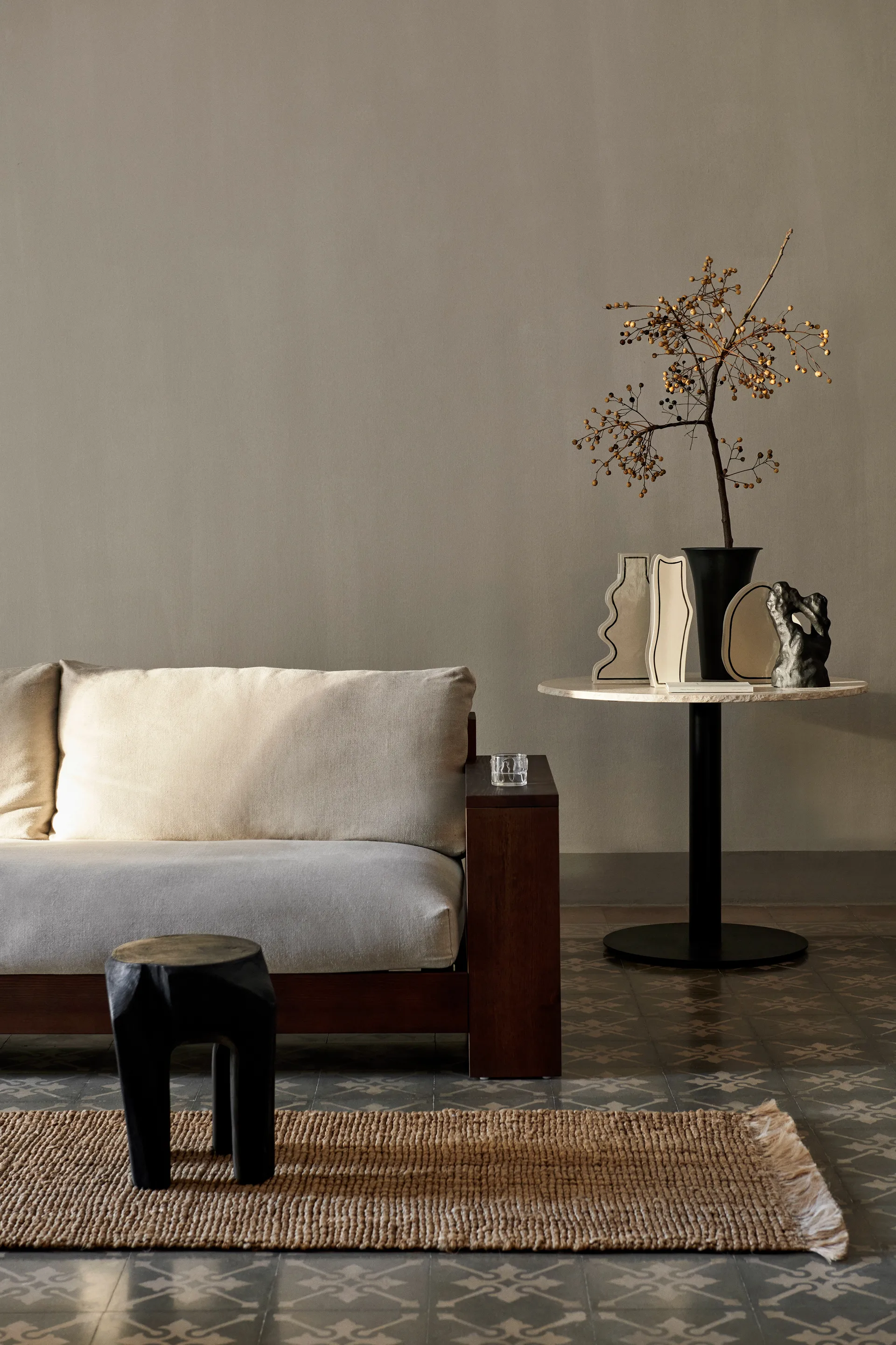 Chodnik Athens, Naturalny, 80x250 cm Ferm Living