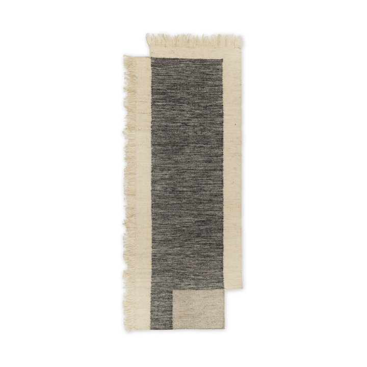 Chodnik Counter - Kolor węgla - kremowy, 80x200 cm - Ferm LIVING