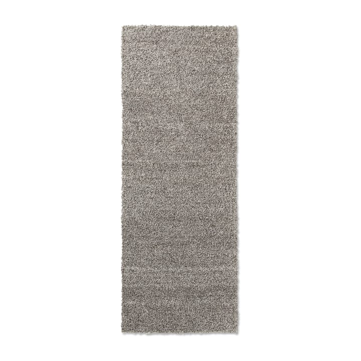 Chodnik Slub bouclé 80x200 cm - Charcoal - ferm LIVING