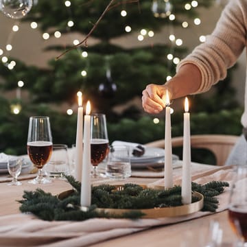 Circle miedziany świecznik - duży - Ferm Living