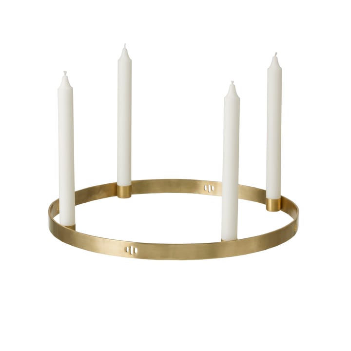 Circle miedziany świecznik - duży - Ferm Living