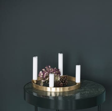 Circle miedziany świecznik - mały - Ferm Living