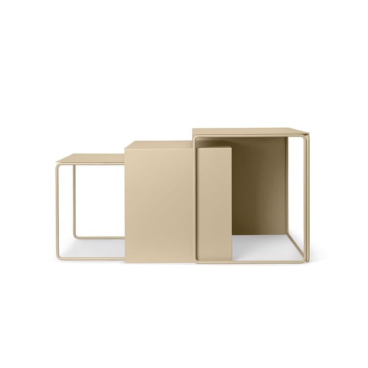 Cluster Satstabela - cashmere, 3-sztuki - Ferm Living