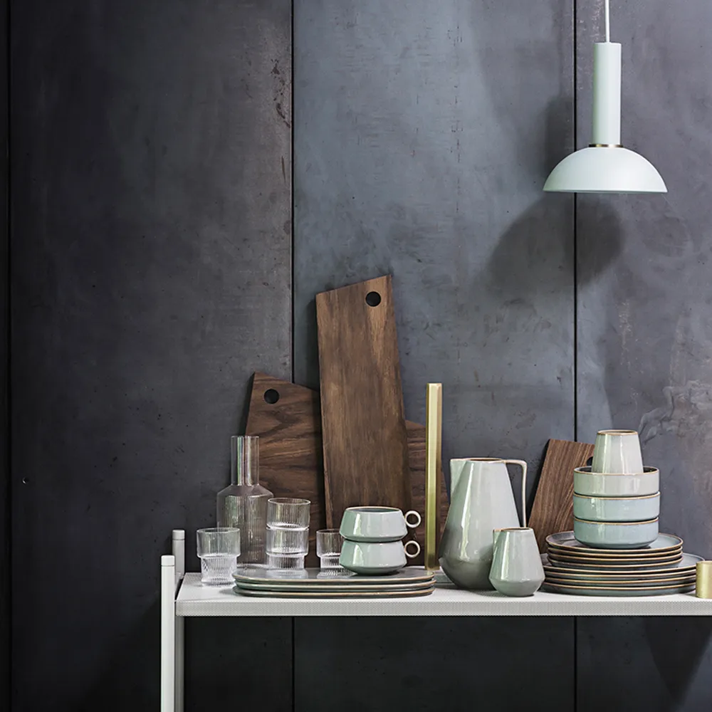 Collect klosz, black, disc Ferm Living