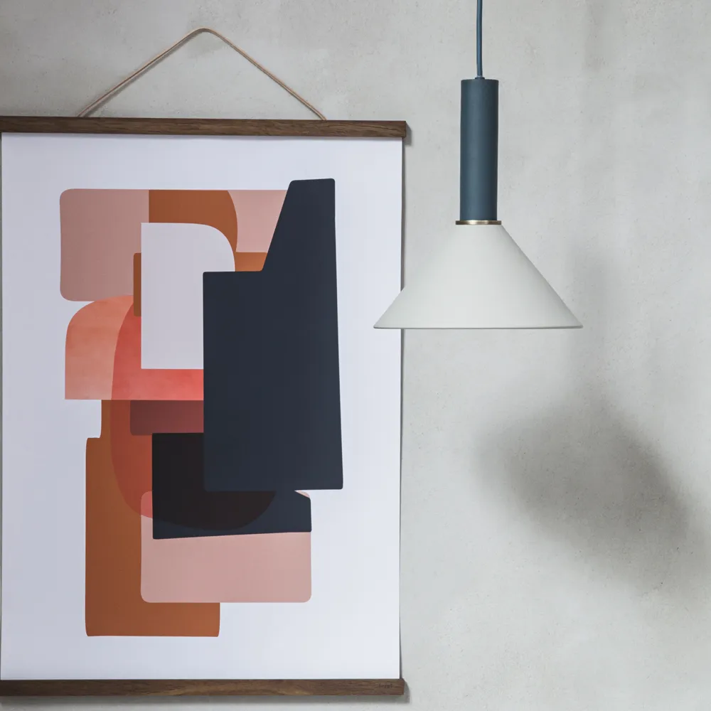 Collect klosz, brass, record Ferm Living