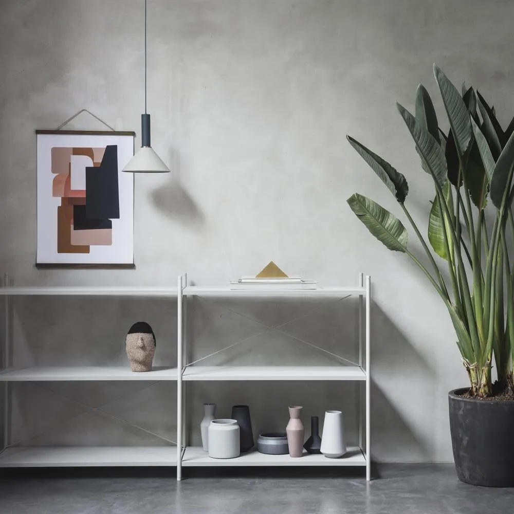 Collect klosz Cone, light grey (jasnoszary) Ferm Living