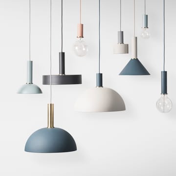 Collect klosz Record - czarny - Ferm Living